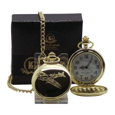 Spitfire Gold Plated Pocket Watch Spitfire Gold Plated Pocket Watch