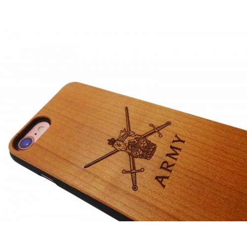 Army iPhone 7 Personalised Wood Case Army iPhone 7 Personalised Wood Case