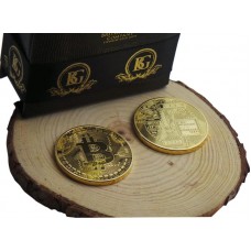Bitcoin 24k Gold Clad Luxury Gift