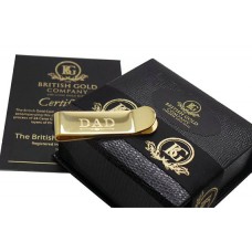 Dad 24k Gold Plated Money Clip Dad 24k Gold Plated Money Clip