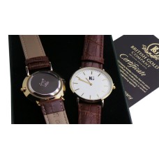 Freemason Luxury Real Leather Wristwatch