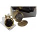 Personalised Wedding Pocket Watch With Polished Wood Case Personalised Wedding Pocket Watch With Polished Wood Case